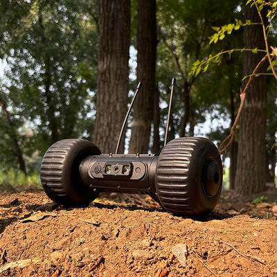 All-Terrain Reconnaissance Robot  Compact Wheeled Surveillance for Stealth Operations
