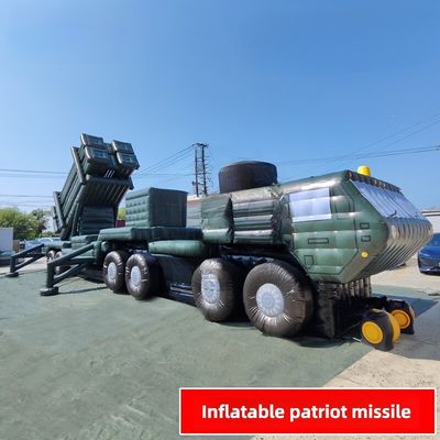 Véhicule antimissile de défense aérienne Patriot gonflable 1/1 Produit sur mesure Tissu Oxford